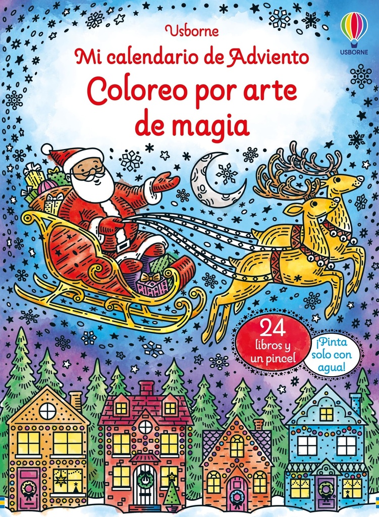Coloreo Por Arte De Magia - Calendario De Adviento