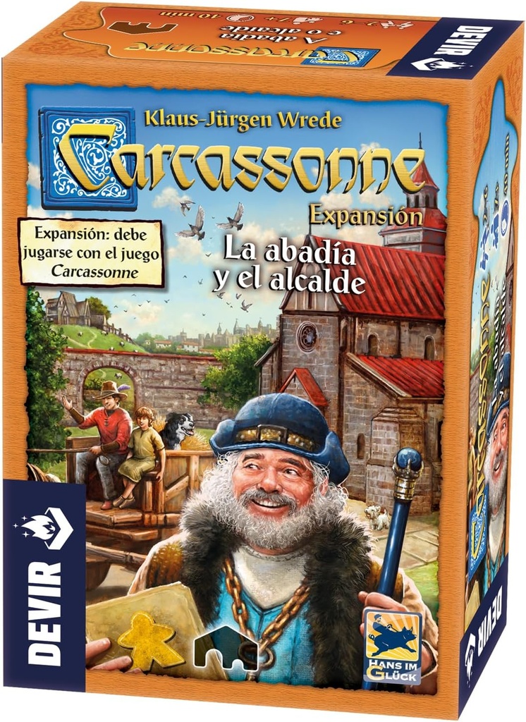 Carcassonne: La Abadía Y El Alcalde