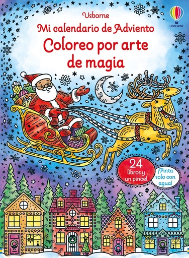 Coloreo Por Arte De Magia - Calendario De Adviento